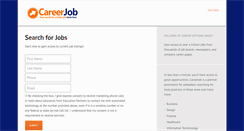 Desktop Screenshot of careerjob.org